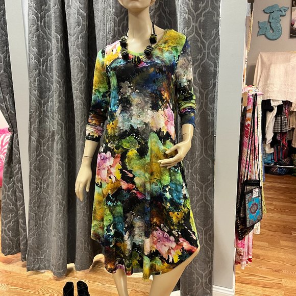 NWT S Kozan Art Dress - Picture 1 of 3